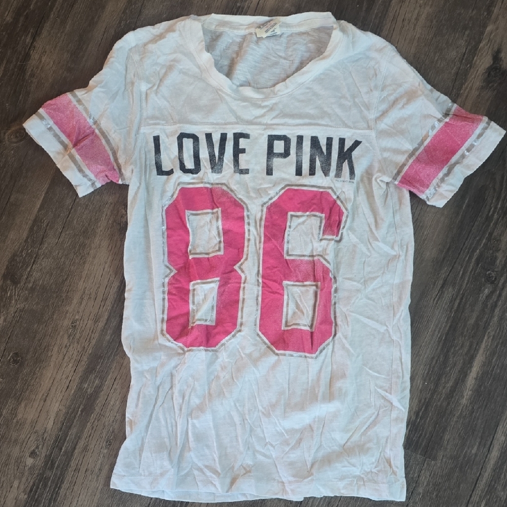 PINK Victoria's Secret White Tee